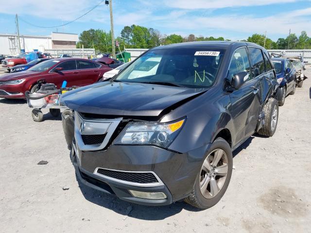 2HNYD2H43BH545578 - 2011 ACURA MDX TECHNOLOGY  photo 2