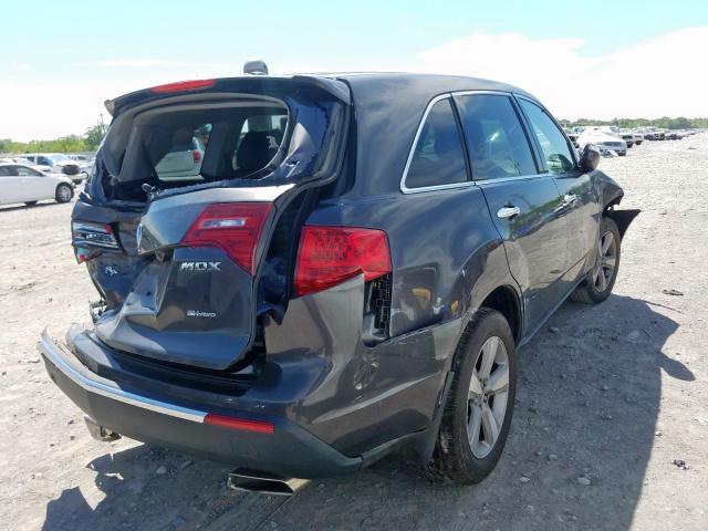 2HNYD2H43BH545578 - 2011 ACURA MDX TECHNOLOGY  photo 4