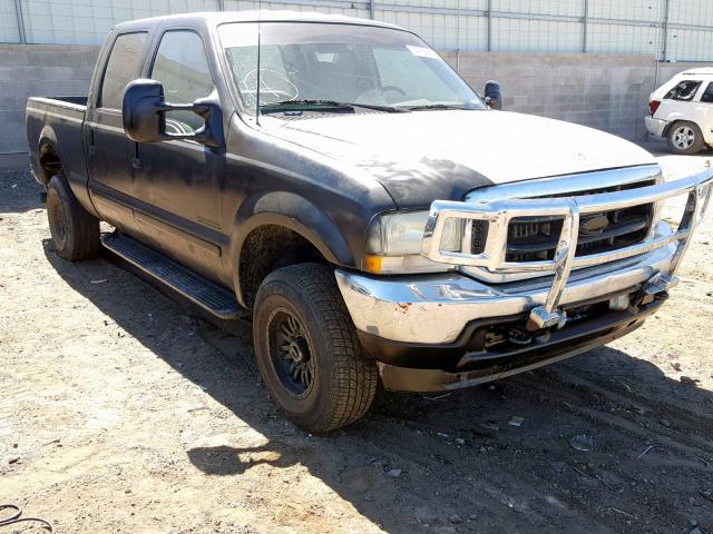 1FTSW31F62ED36088 - 2002 FORD F350 SRW S BLACK photo 1