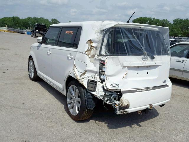 JTLKE50E591075663 - 2009 TOYOTA SCION XB 白色 照片 3