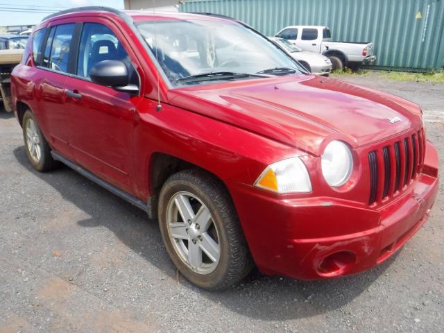 1J8FT47W38D632426 - 2008 JEEP COMPASS SP RED photo 1