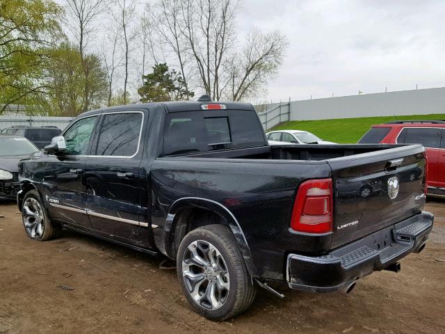 1C6SRFHT8KN519147 - 2019 RAM 1500 LIMIT BLACK photo 3