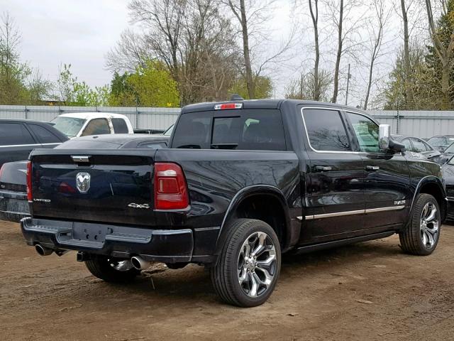 1C6SRFHT8KN519147 - 2019 RAM 1500 LIMIT BLACK photo 4