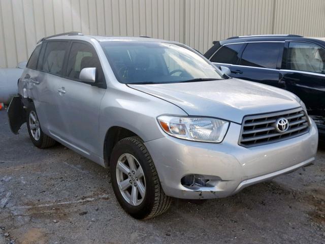 5TDKK3EH4AS009866 - 2010 TOYOTA HIGHLANDER SILVER photo 1