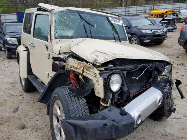 1J4GA5D1XBL516650 - 2011 JEEP WRANGLER S CREAM photo 1