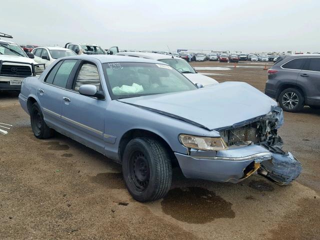 2MEFM74W1YX624830 - 2000 MERCURY GRAND MARQ BLUE photo 1