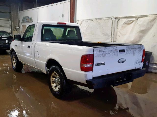 1FTYR10D78PA46168 - 2008 FORD RANGER WHITE photo 3