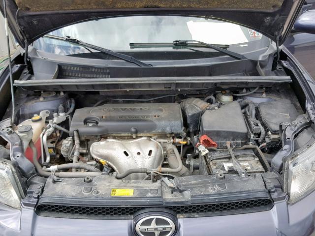 JTLZE4FE6CJ023840 - 2012 TOYOTA SCION XB 蓝色 照片 7