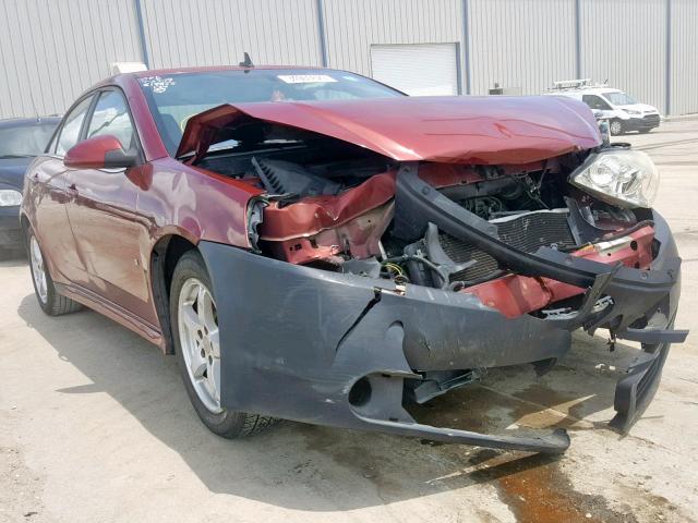 1G2ZK57K094231612 - 2009 PONTIAC G6 GT RED photo 1