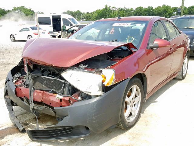 1G2ZK57K094231612 - 2009 PONTIAC G6 GT RED photo 2