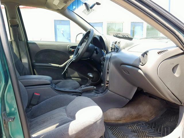 1G2NE52E4XM864702 - 1999 PONTIAC GRAND AM S GREEN photo 5