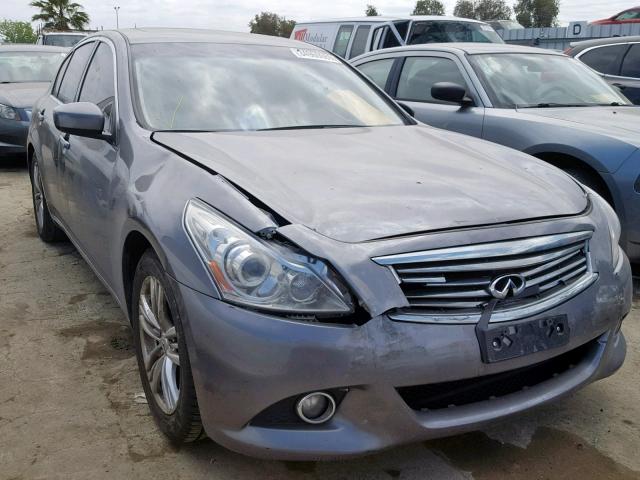 JN1CV6APXDM724325 - 2013 INFINITI G37 BASE CHARCOAL photo 1