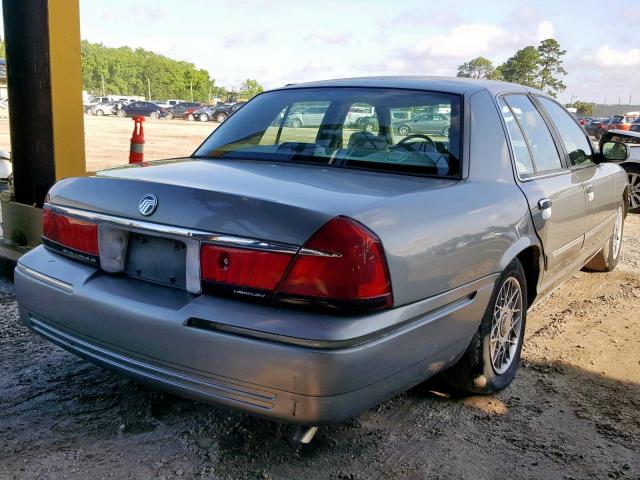 2MEFM74W9YX674567 - 2000 MERCURY GRAND MARQ GRAY photo 4