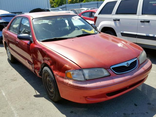 1YVGF22CXW5687137 - 1998 MAZDA 626 DX RED photo 1