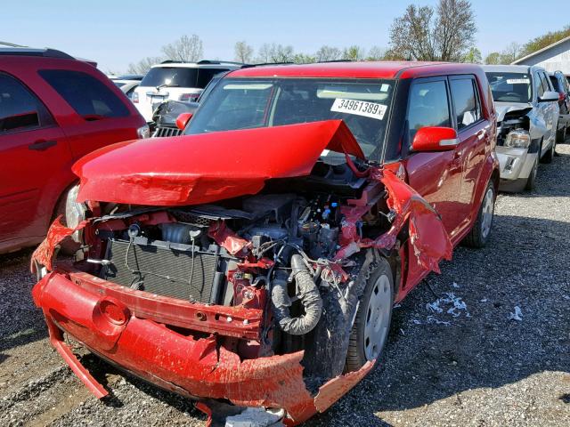 JTLZE4FE1EJ049846 - 2014 TOYOTA SCION XB 红色 照片 2