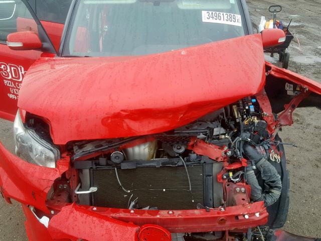 JTLZE4FE1EJ049846 - 2014 TOYOTA SCION XB 红色 照片 7
