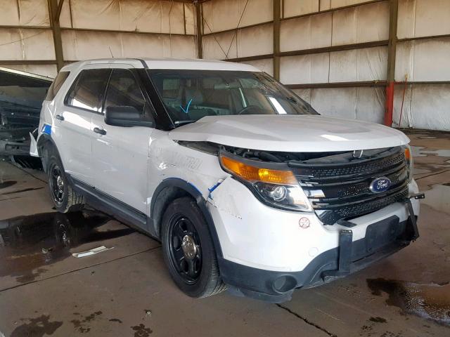 1FM5K8AR8EGA18574 - 2014 FORD EXPLORER P WHITE photo 1