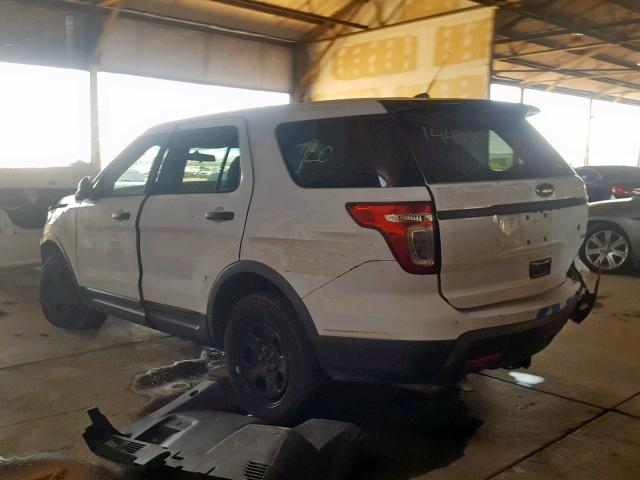 1FM5K8AR8EGA18574 - 2014 FORD EXPLORER P WHITE photo 3