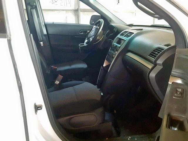 1FM5K8AR8EGA18574 - 2014 FORD EXPLORER P WHITE photo 5