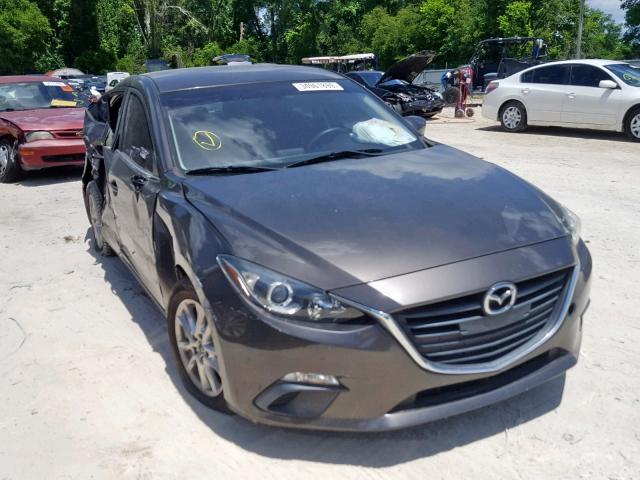 3MZBM1V76EM103885 - 2014 MAZDA 3 TOURING BROWN photo 1