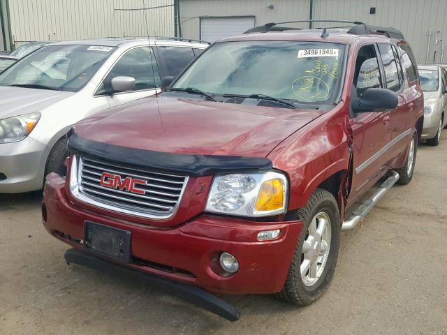 1GKET16S866110588 - 2006 GMC ENVOY XL RED photo 2