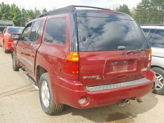 1GKET16S866110588 - 2006 GMC ENVOY XL RED photo 3