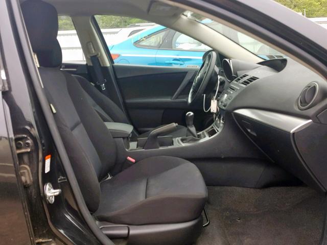 JM1BL1VG5B1411905 - 2011 MAZDA 3 I BLACK photo 5