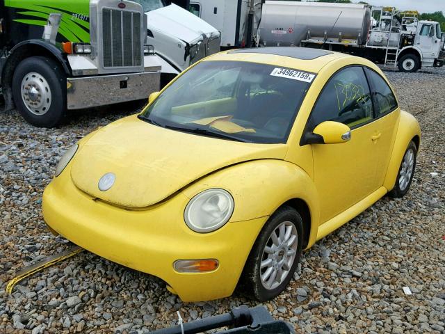 3VWCK31C54M417454 - 2004 VOLKSWAGEN NEW BEETLE Gelb Foto 2