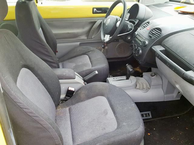 3VWCK31C54M417454 - 2004 VOLKSWAGEN NEW BEETLE Gelb Foto 5