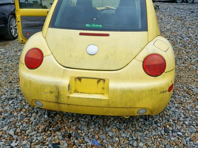 3VWCK31C54M417454 - 2004 VOLKSWAGEN NEW BEETLE Gelb Foto 9