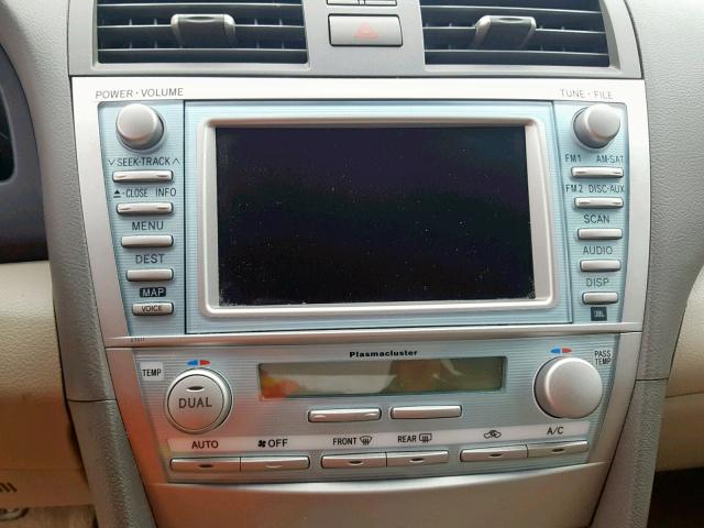 4T1BB46K49U087504 - 2009 TOYOTA CAMRY HYBR TAN photo 9