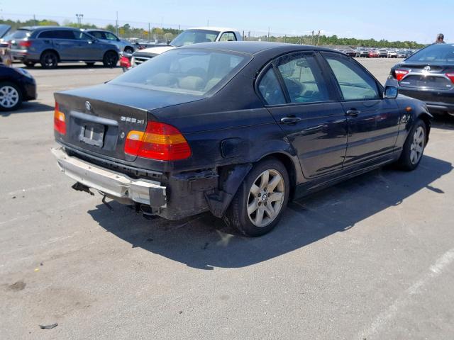 WBAEU33453PF59341 - 2003 BMW 325 XI BLACK photo 4