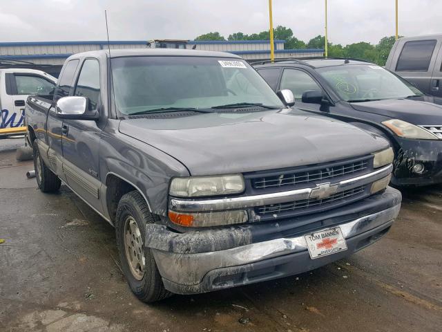 2GCEC19V1Y1408539 - 2000 CHEVROLET SILVERADO GRAY photo 1