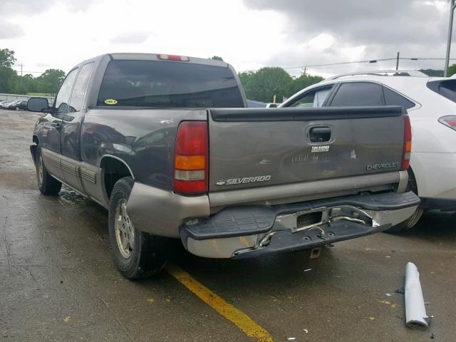 2GCEC19V1Y1408539 - 2000 CHEVROLET SILVERADO GRAY photo 3