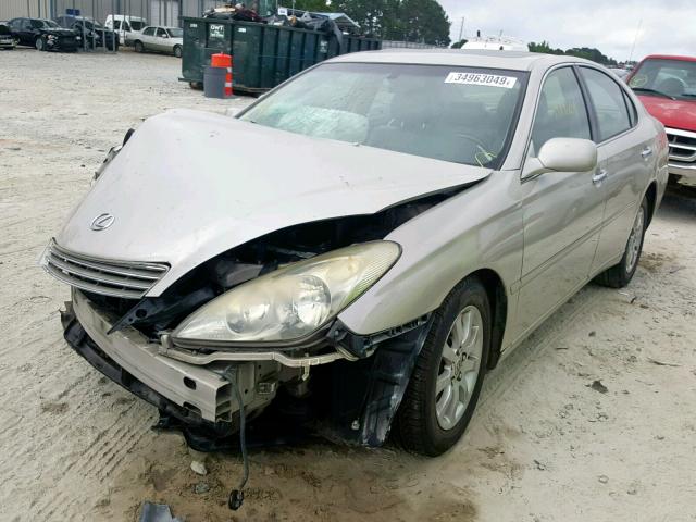 JTHBF30G030136928 - 2003 LEXUS ES 300 SILVER photo 2