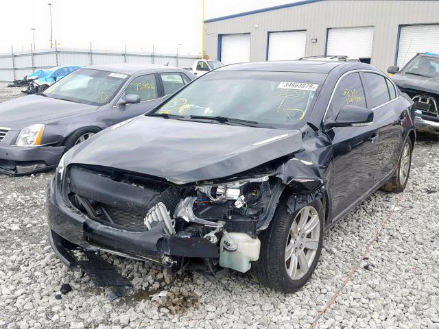 1G4GC5EG0AF217275 - 2010 BUICK LACROSSE C BLACK photo 2