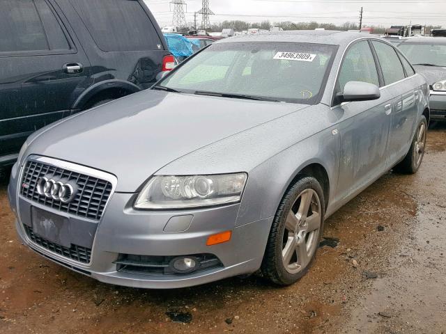 WAUDH74F88N170281 - 2008 AUDI A6 3.2 QUA BLUE photo 2