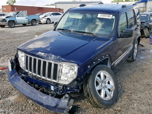 1C4PJMCK4CW135340 - 2012 JEEP LIBERTY LI BLUE photo 2