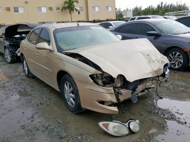 2G4WD532951242477 - 2005 BUICK LACROSSE C GOLD photo 1