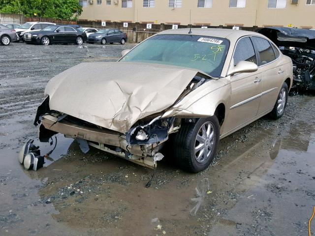 2G4WD532951242477 - 2005 BUICK LACROSSE C GOLD photo 2