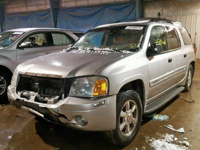 1GKET16S146209833 - 2004 GMC ENVOY XL SILVER photo 2