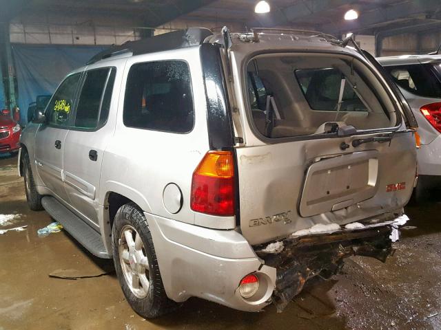 1GKET16S146209833 - 2004 GMC ENVOY XL SILVER photo 3