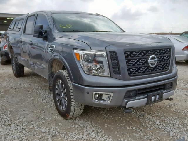 1N6BA1F4XJN518026 - 2018 NISSAN TITAN XD S GRAY photo 1