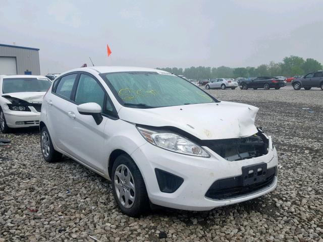 3FADP4TJXDM215323 - 2013 FORD FIESTA S WHITE photo 1