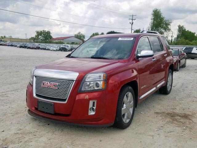 2GKFLUE38F6209874 - 2015 GMC TERRAIN DE RED photo 2