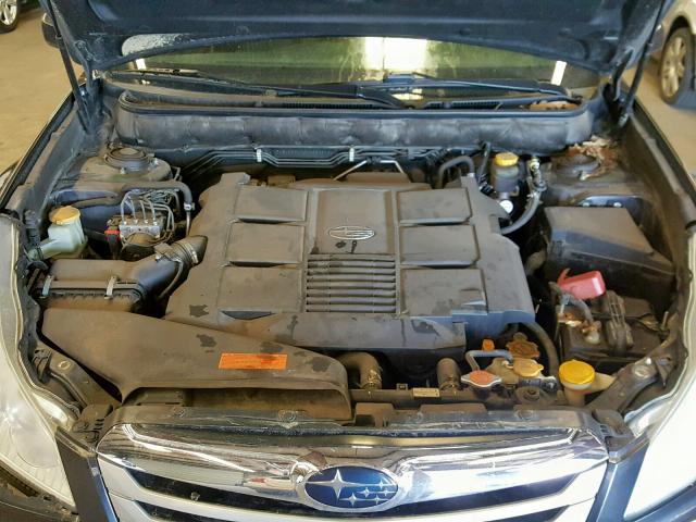 4S4BRDKC2C2232813 - 2012 SUBARU OUTBACK 3. CHARCOAL photo 7