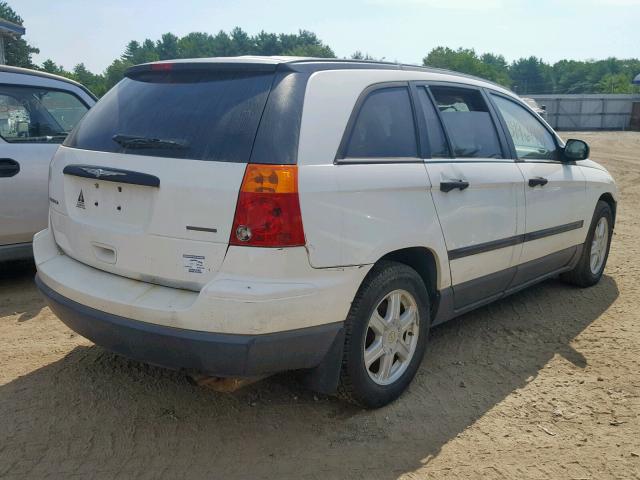 2C4GF48485R386482 - 2005 CHRYSLER PACIFICA WHITE photo 4