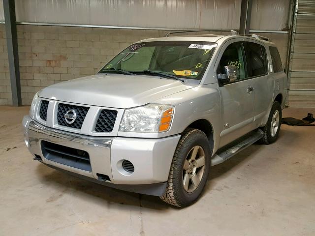 5N1AA08C47N720099 - 2007 NISSAN ARMADA SE SILVER photo 2