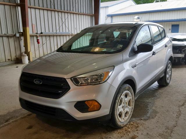 1FMCU0F78HUB45826 - 2017 FORD ESCAPE S SILVER photo 2