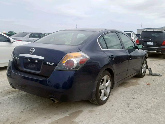 1N4BL21E58C195499 - 2008 NISSAN ALTIMA 3.5 BLUE photo 4